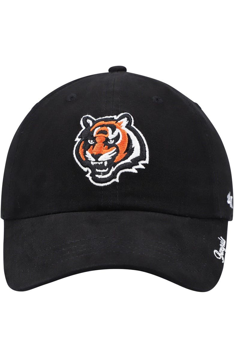 '47 Women's '47 Black Cincinnati Bengals Miata Clean Up Primary Adjustable Hat, Alternate, color, Black
