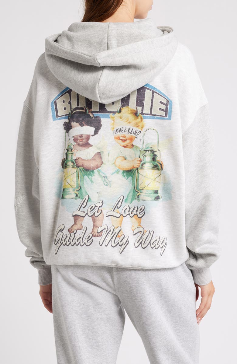 BOYS LIE Let Love Guide My Way Terry Hoodie, Alternate, color, 