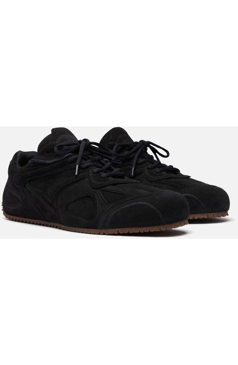 Axel Arigato Slow Suede Runner - Women's, Alternate, color, Black/Dark Gum