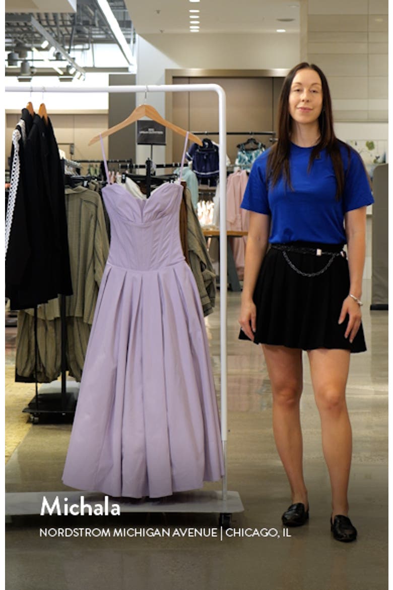 Lady Strapless Cocktail Dress video