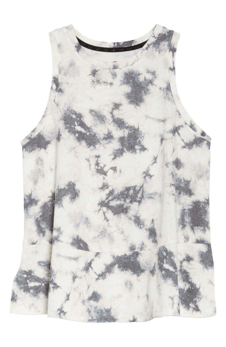 Refinery29 Peplum Double Knit Tank Top, Alternate, color, 