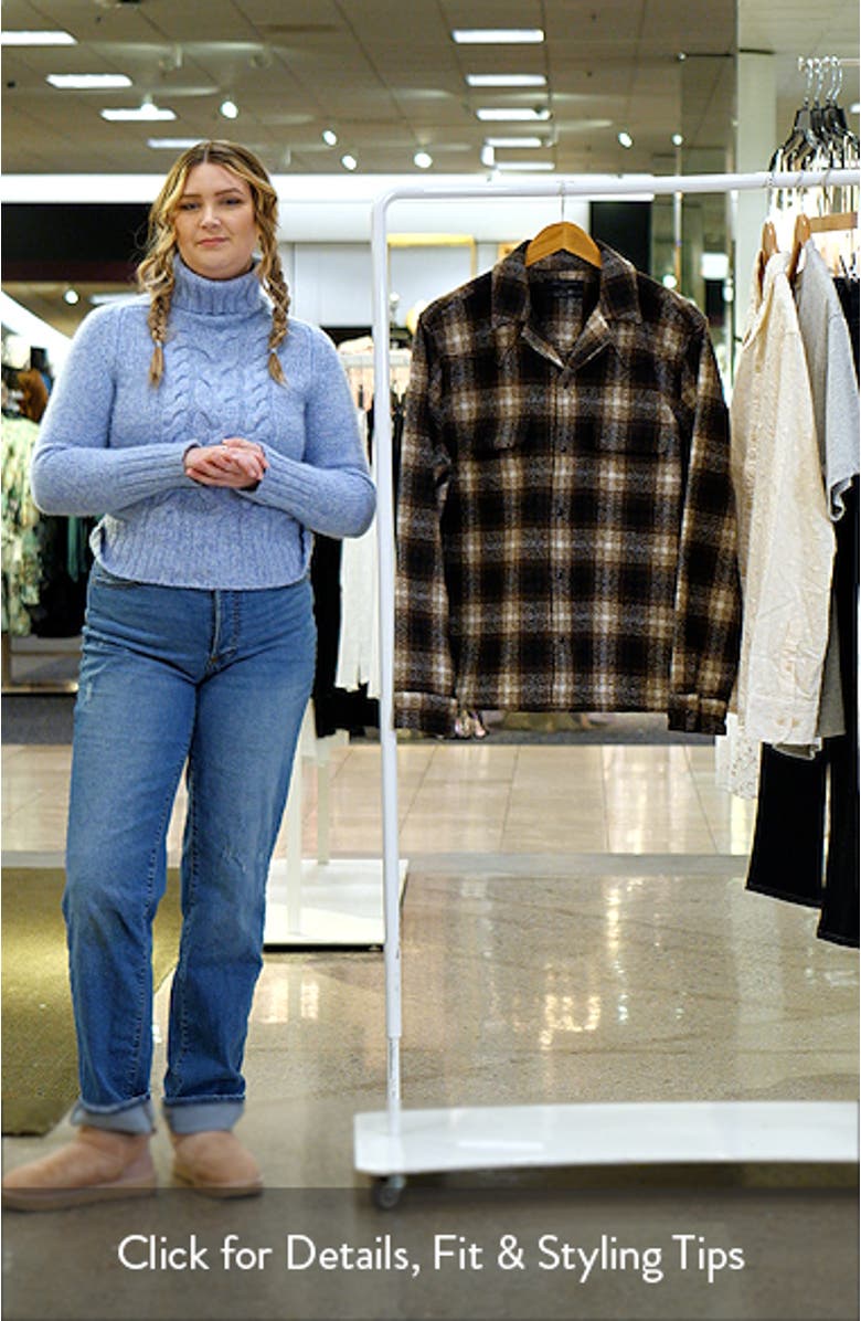 Alvar Plaid Relaxed Button-Up Shirt, sales video thumbnail