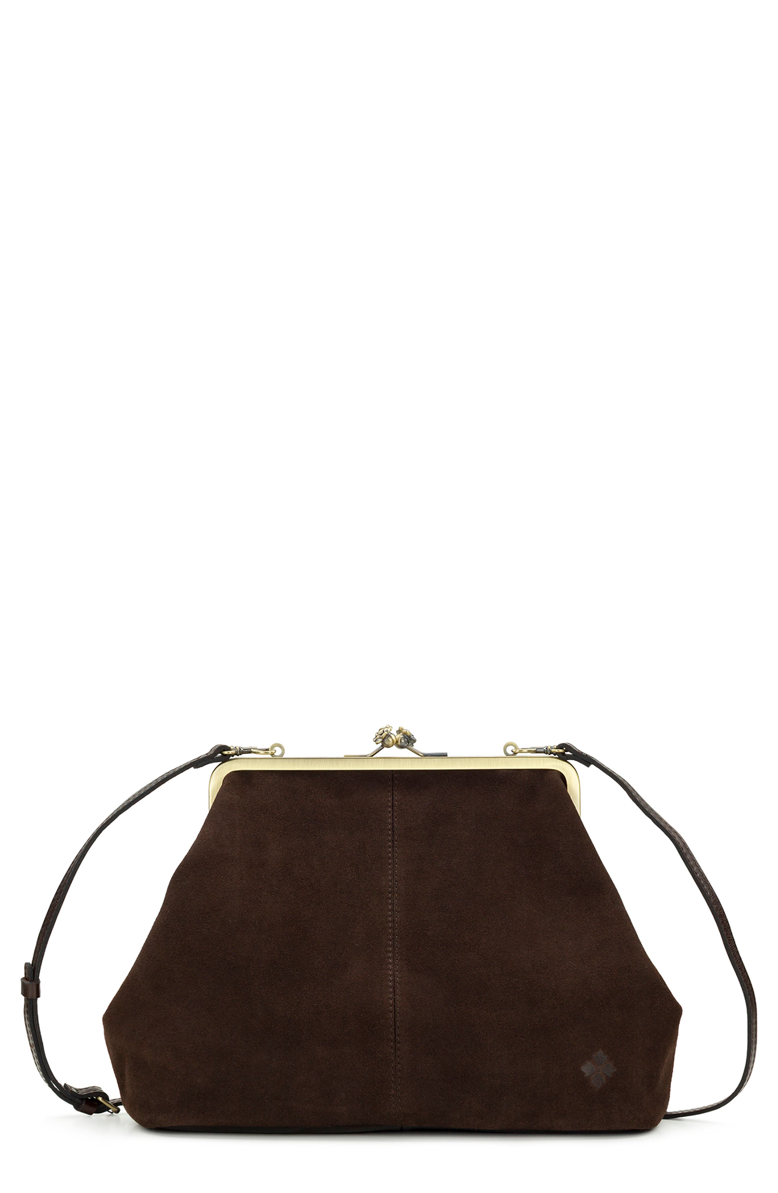 Vivienne Leather Frame Crossbody Bag