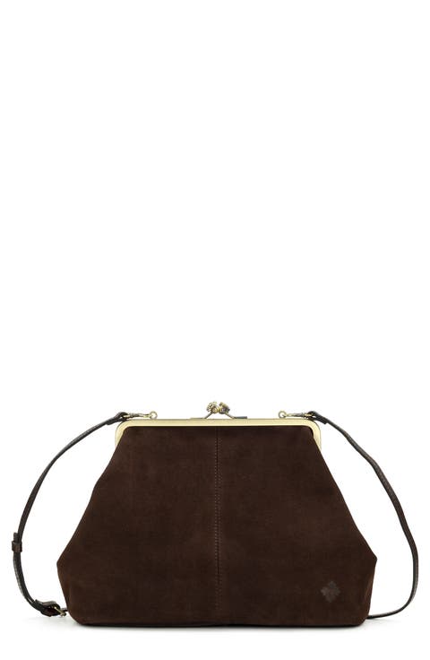 Vivienne Leather Frame Crossbody Bag
