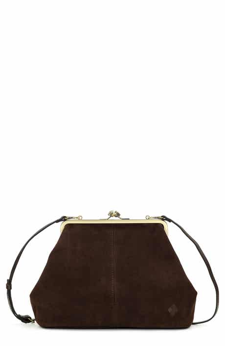 Vivienne Leather Frame Crossbody Bag