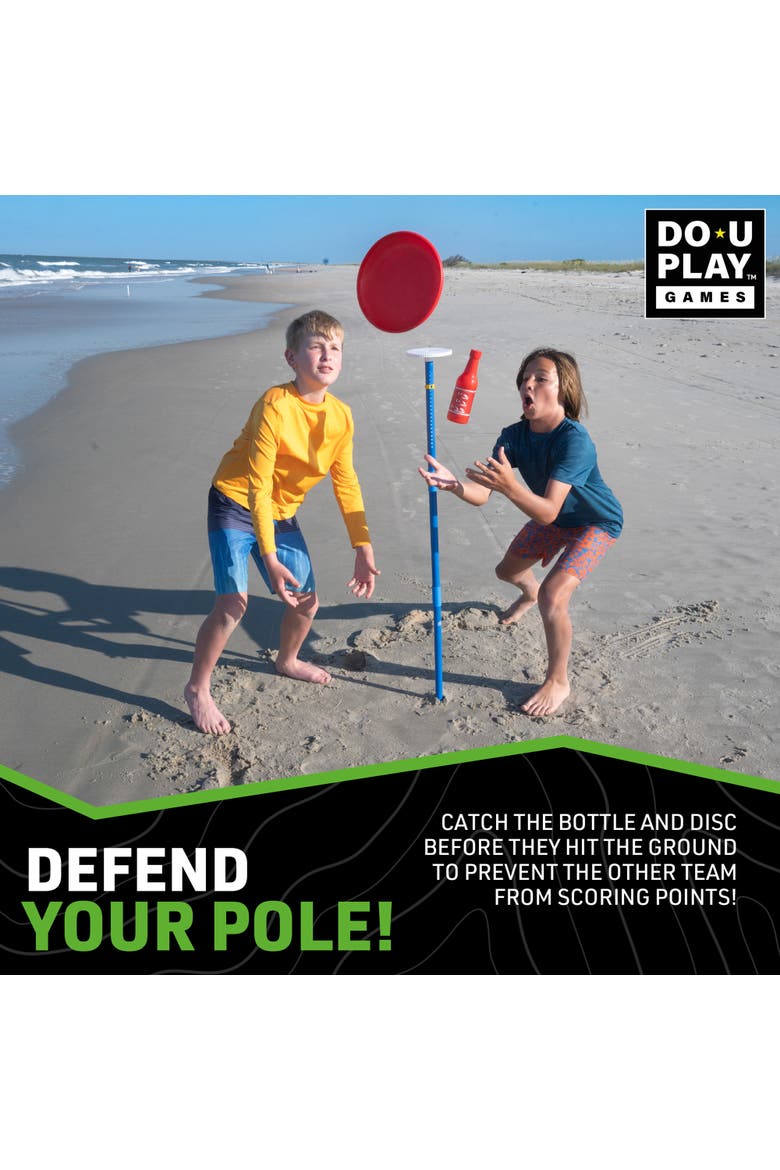 Disc Duel Throwing Game, Tailgating Lawn Backyard Activity, Family, Alternate, color, Multicolored