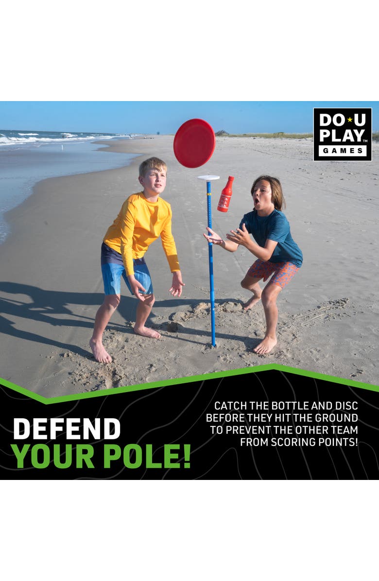 Do-U-Play Disc Duel Throwing Game, Tailgating Lawn Backyard Activity, Family, Alternate, color, Multicolored