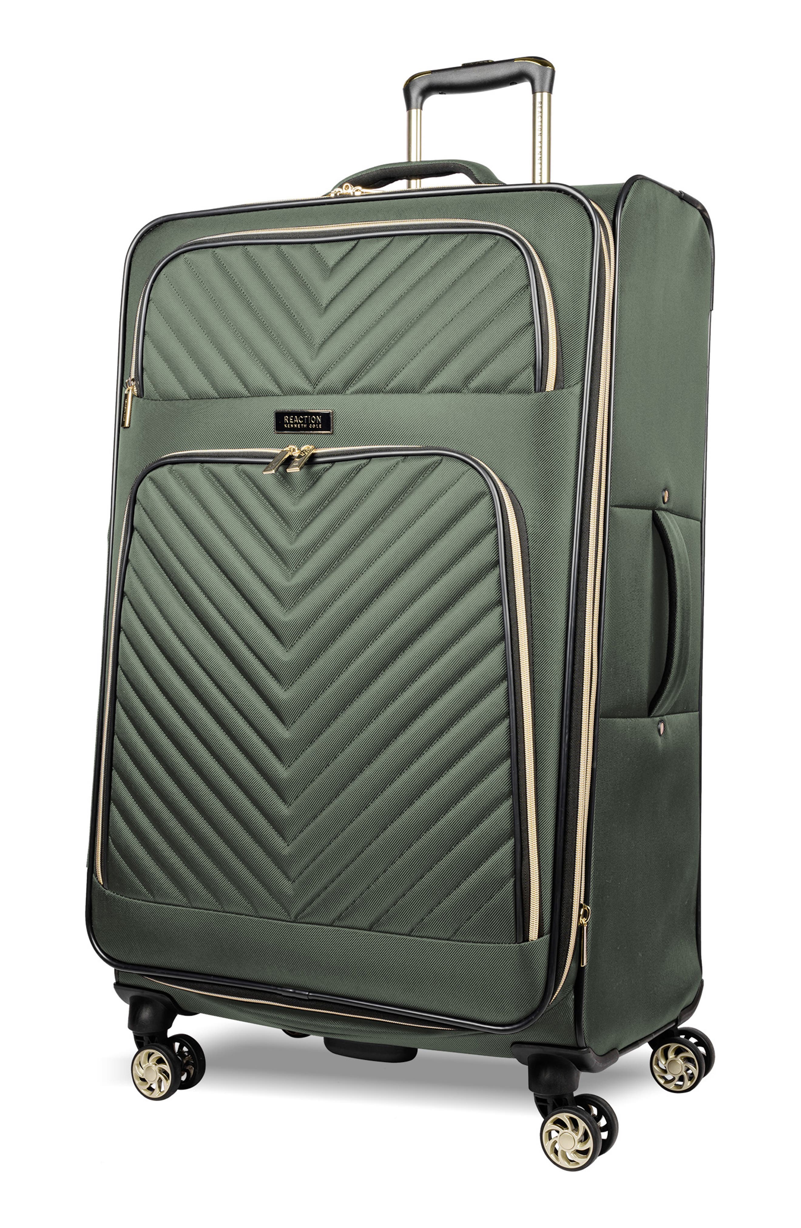 Kenneth Cole Chelsea 28-Inch Softside Spinner Luggage, Alternate, color, Olive