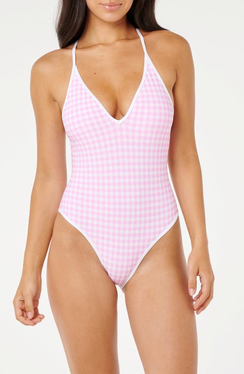 Classic Surf One-Piece Swimsuit