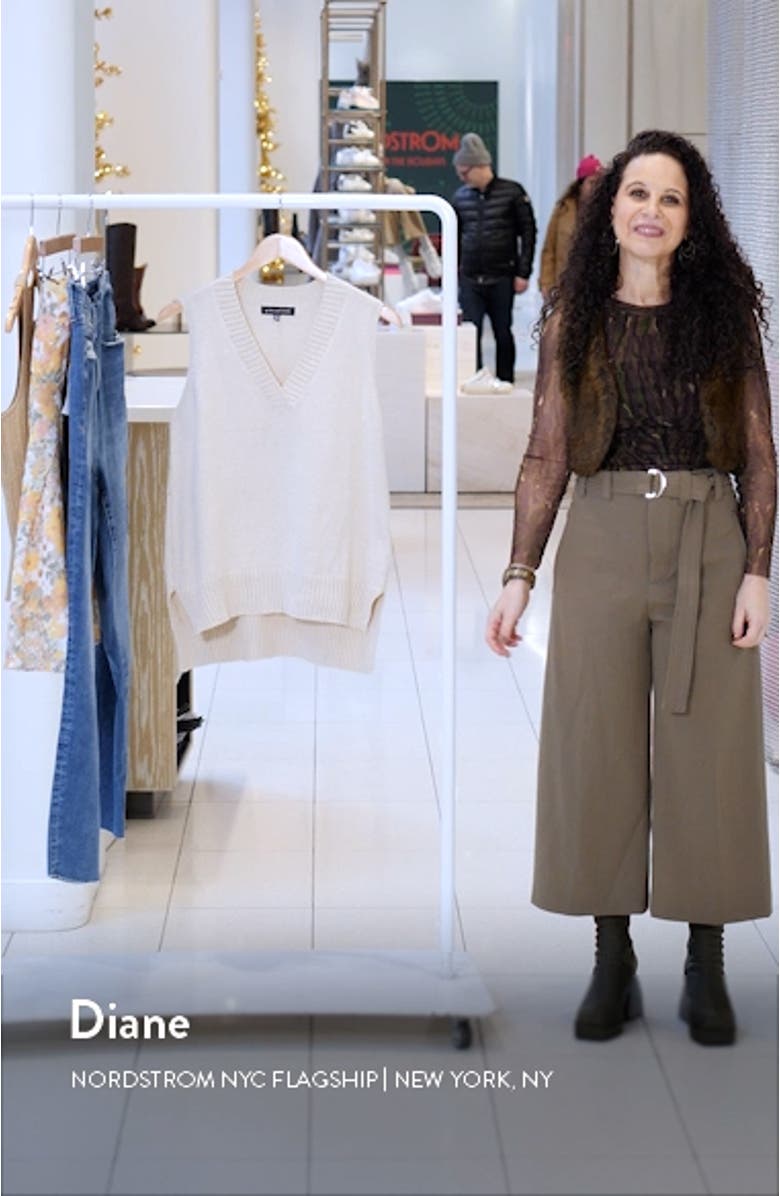 V-Neck Sweater Vest, sales video thumbnail