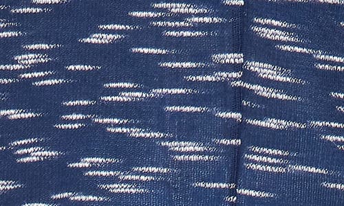Bluegrey Double V-neck Slub Knit Top