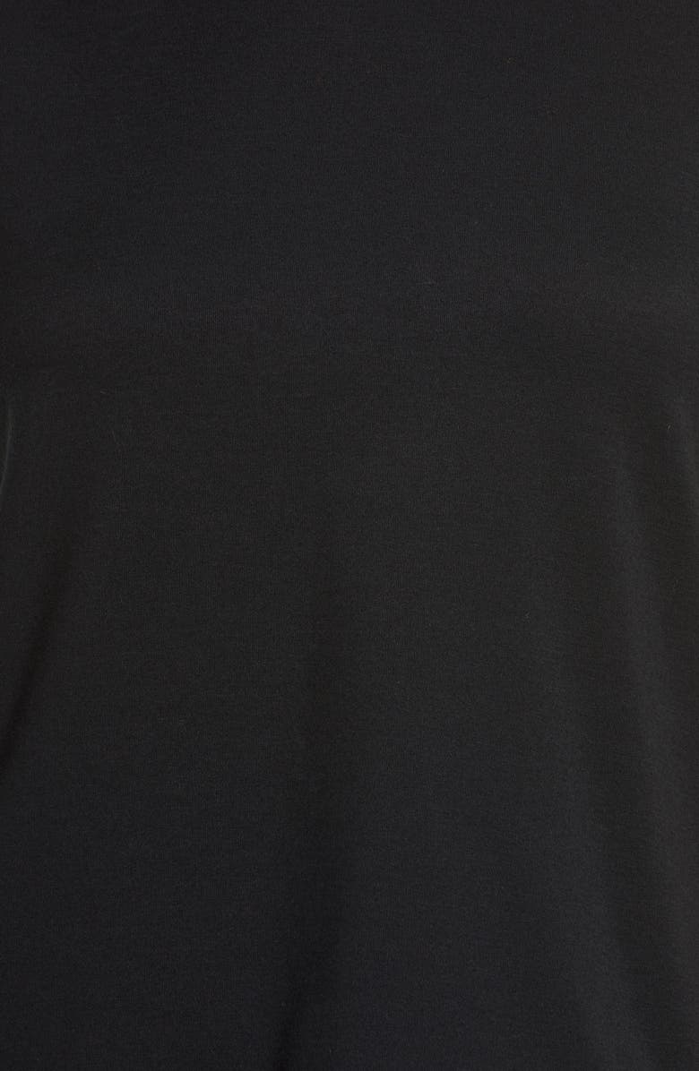 Commando Essential Crewneck Tee, Alternate, color, Black