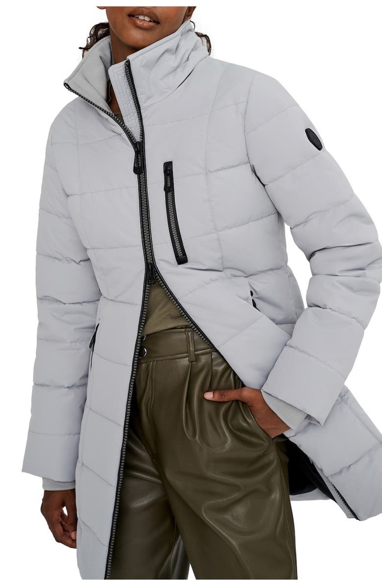 Noize Hannah Faux Fur Trim Hooded Parka, Alternate, color, 