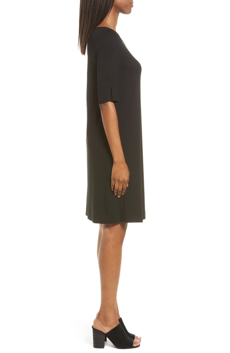 Eileen Fisher Jersey Shift Dress, Alternate, color,