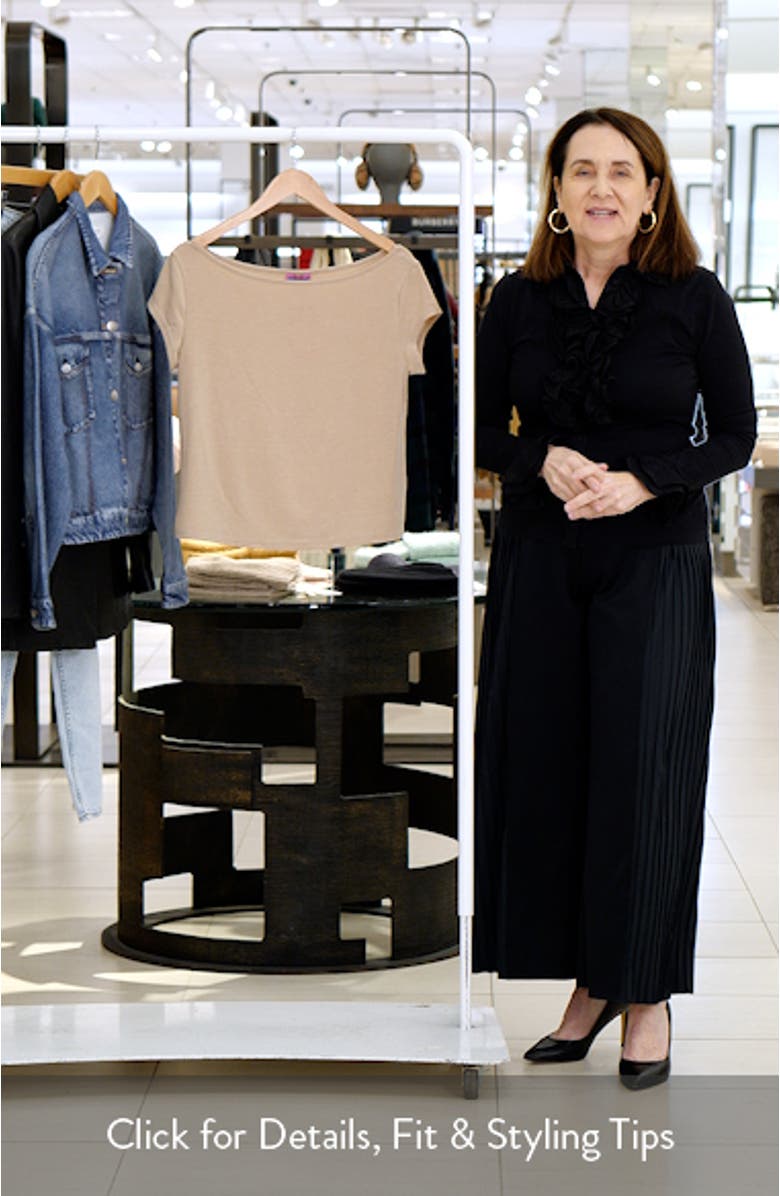 Tay Cap Sleeve T-Shirt, sales video thumbnail