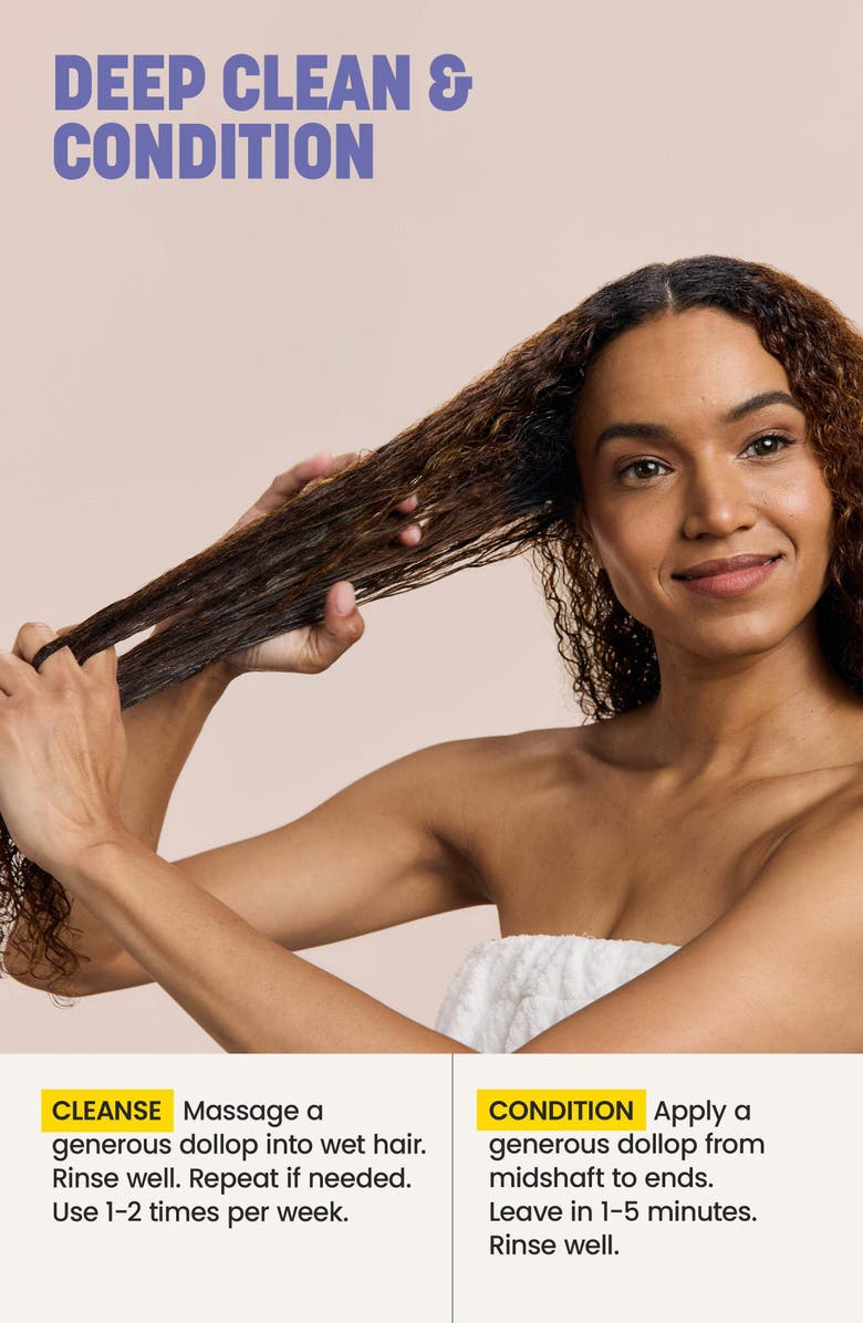 Drybar On the Rocks Clarifying Charcoal Shampoo, Alternate, color, 