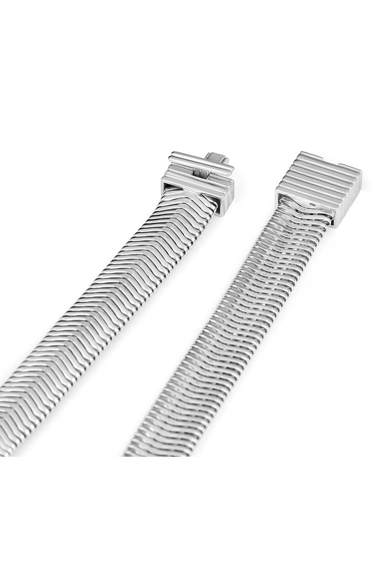 IVI Los Angeles Liz Chain Bracelet, Alternate, color, Silver