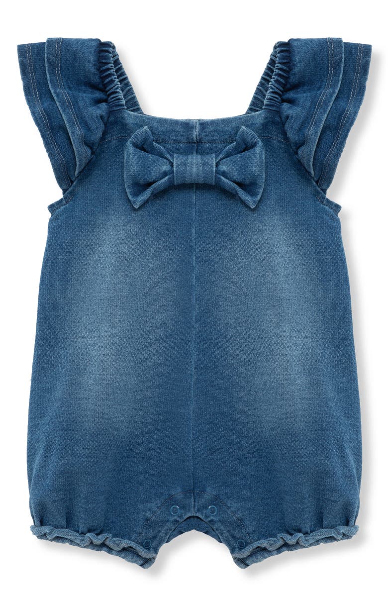 Habitual Kids Ruffle Romper, Main, color, Indigo