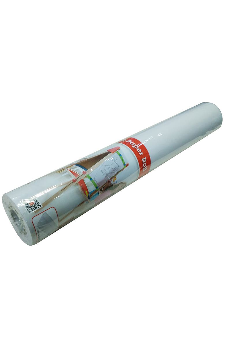 Art Paper Roll 60 foot Refill, 15 Inch Wide, Alternate, color, White