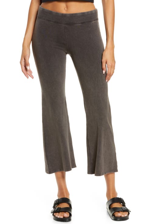 Hot Shot Crop Flare Leg Pants