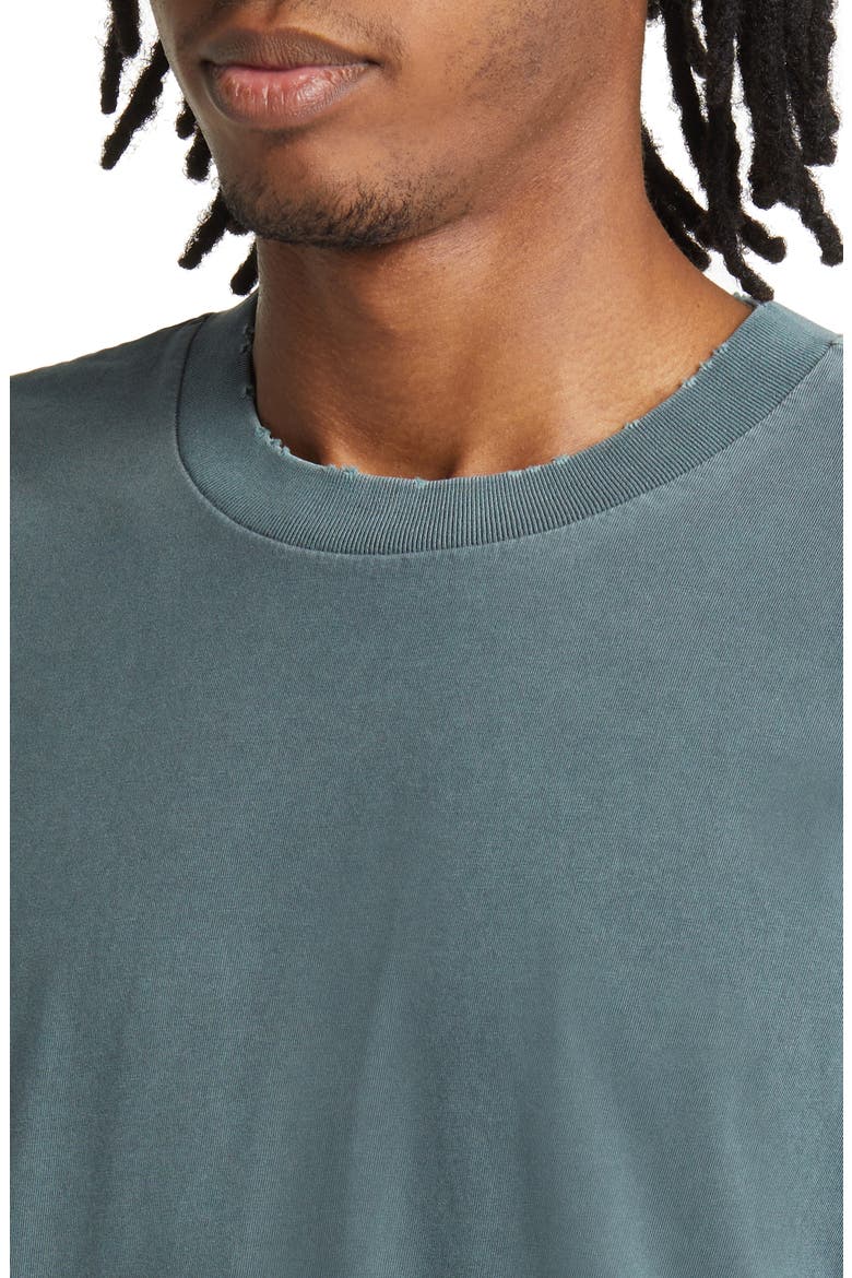 Core Oversize Organic Cotton Jersey T-Shirt, Alternate, color, VINTAGE SLATE