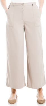 MAX STUDIO Crop Wide Leg Pants