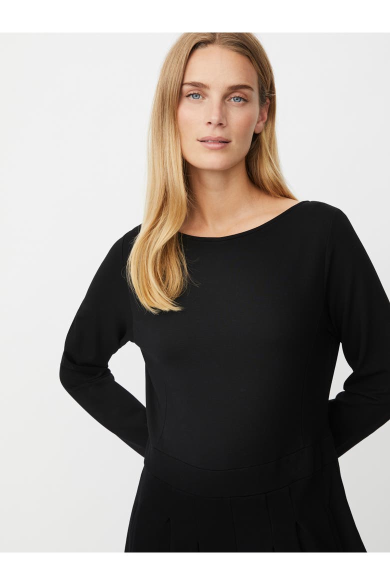 MaNaelise Long Sleeve Maxi Dress, Alternate, color, Black