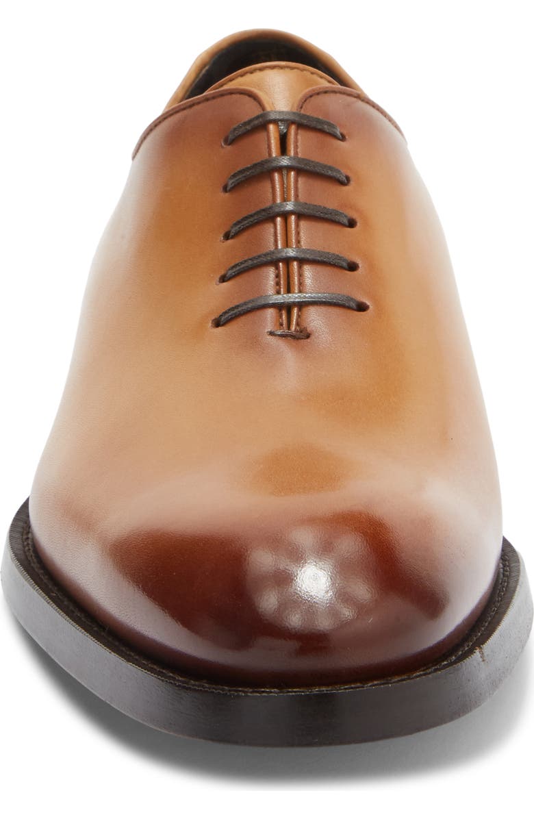 BOSS Rill Leather Oxford, Alternate, color, Med Brown