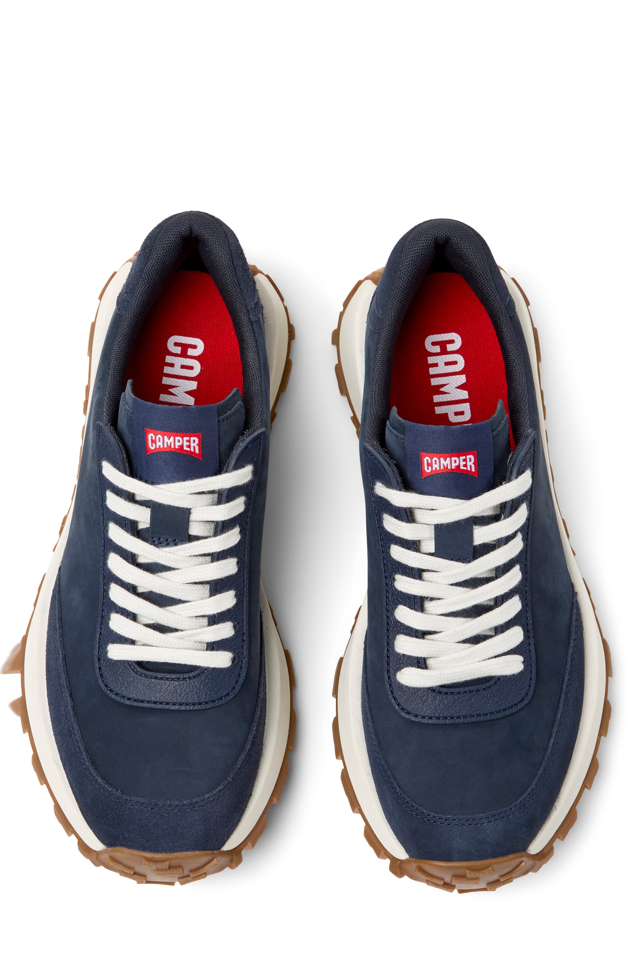 Camper Drift Trail Sneaker, Alternate, color, Navy
