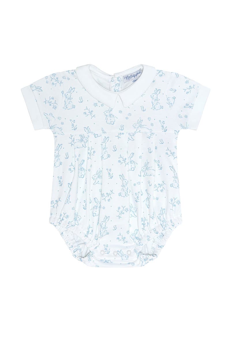 Nellapima Blue Bunny Toile Bubble - Baby, Main, color, Blue