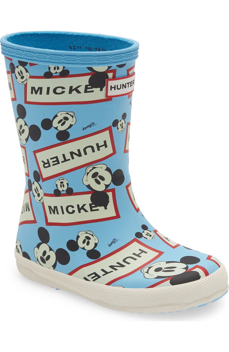 Hunter Classic Disney Print Rain Boot, Main, color,