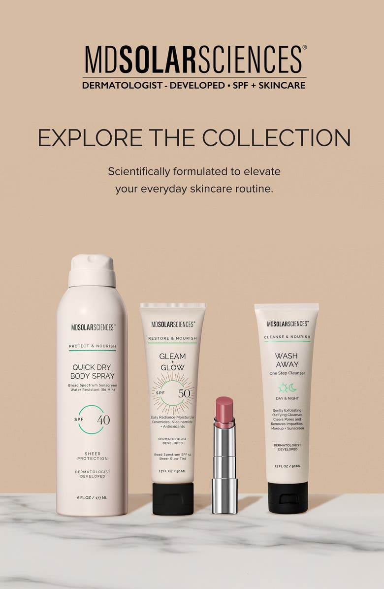 MDSolarSciences Quick Dry Body Spray SPF 40, Alternate, color, NO COLOR