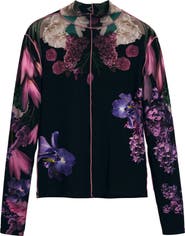 Desigual Long Sleeve Floral Top