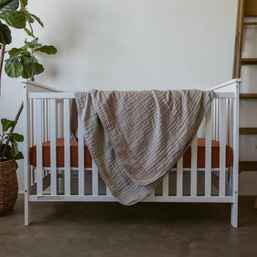 Parker Baby Co. Muslin Quilt In Alpaca