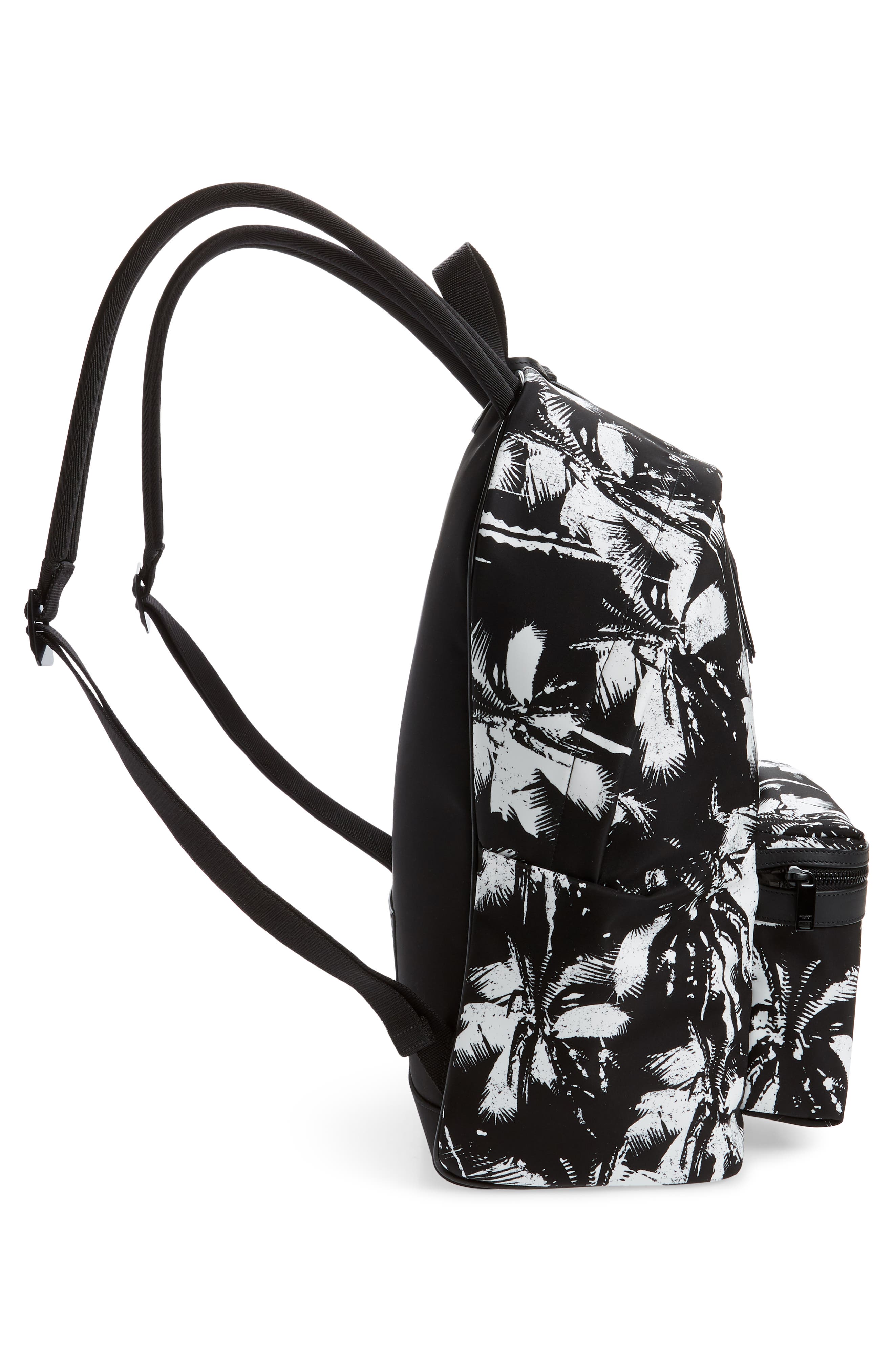 Saint Laurent Palm Tree City Backpack, Alternate, color, 