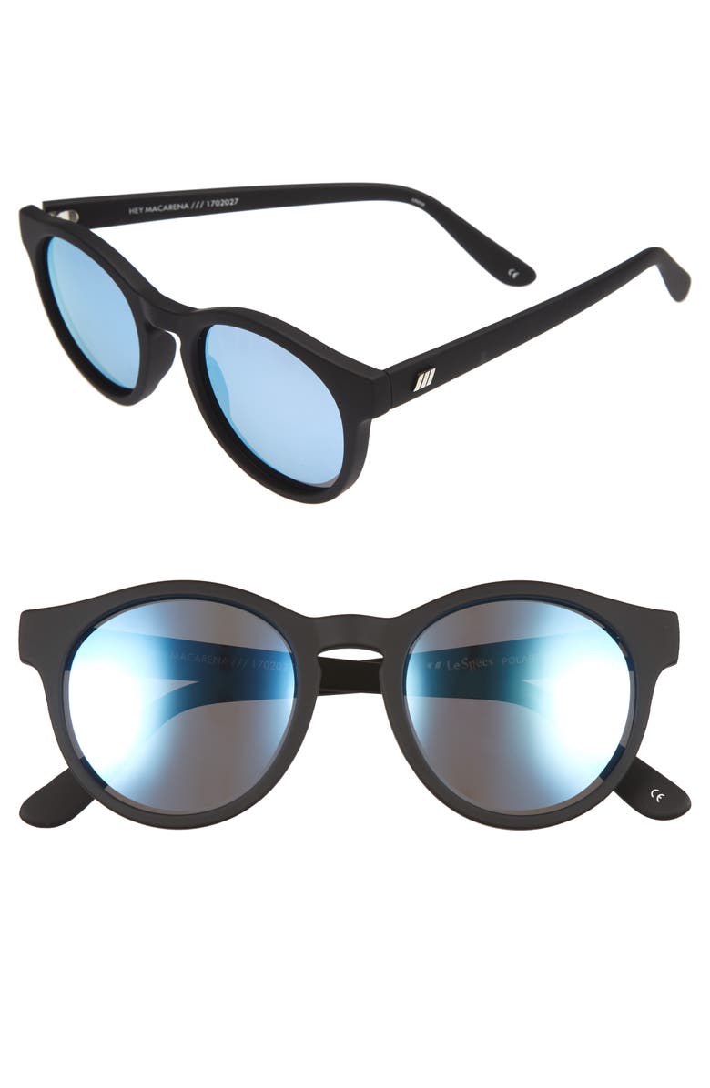 Le Specs Hey Macarena 51mm Polarized Retro Sunglasses, Alternate, color, 