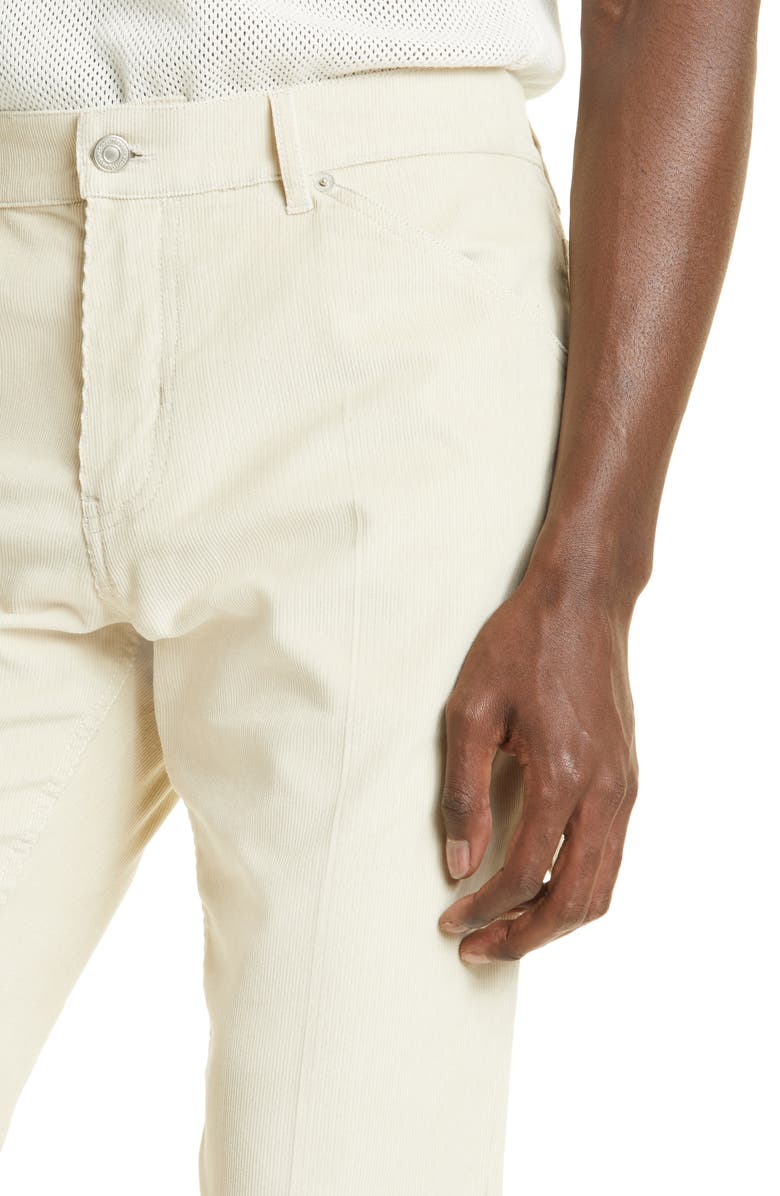 Courrèges Bootcut Corduroy Pants, Alternate, color, 