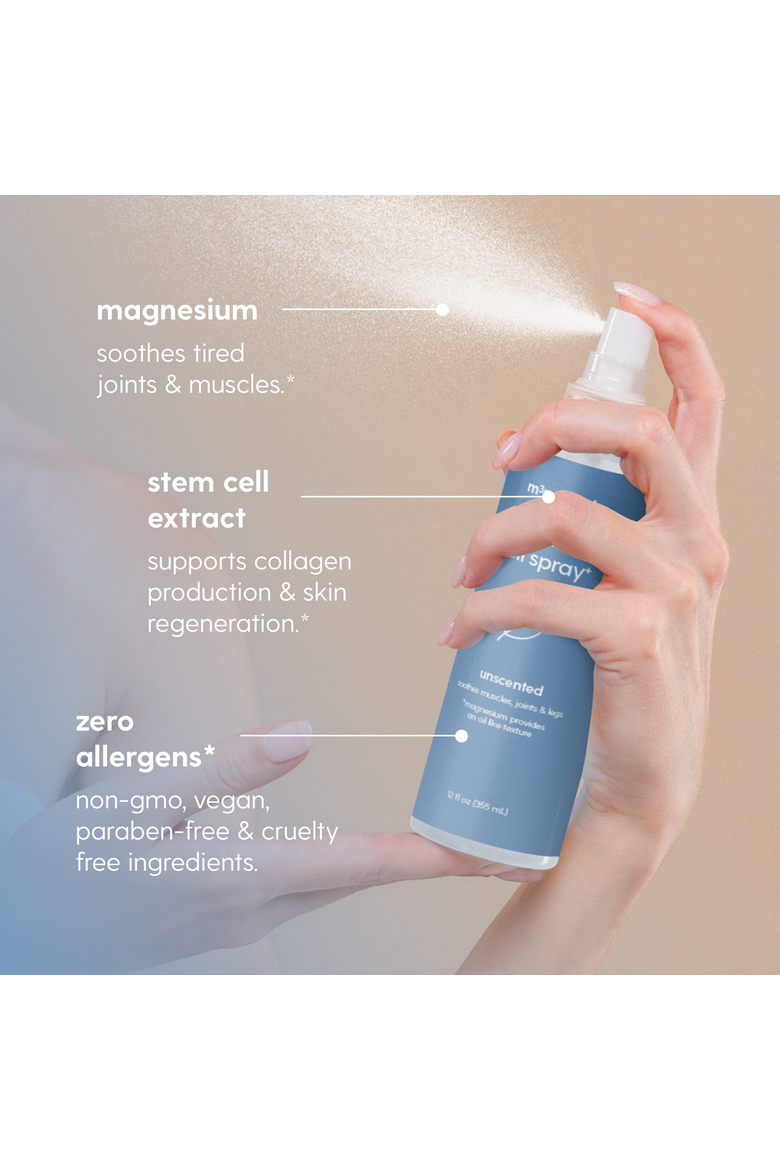 Magnesium Oil Spray, Unscented, 12fl oz, Alternate, color, None