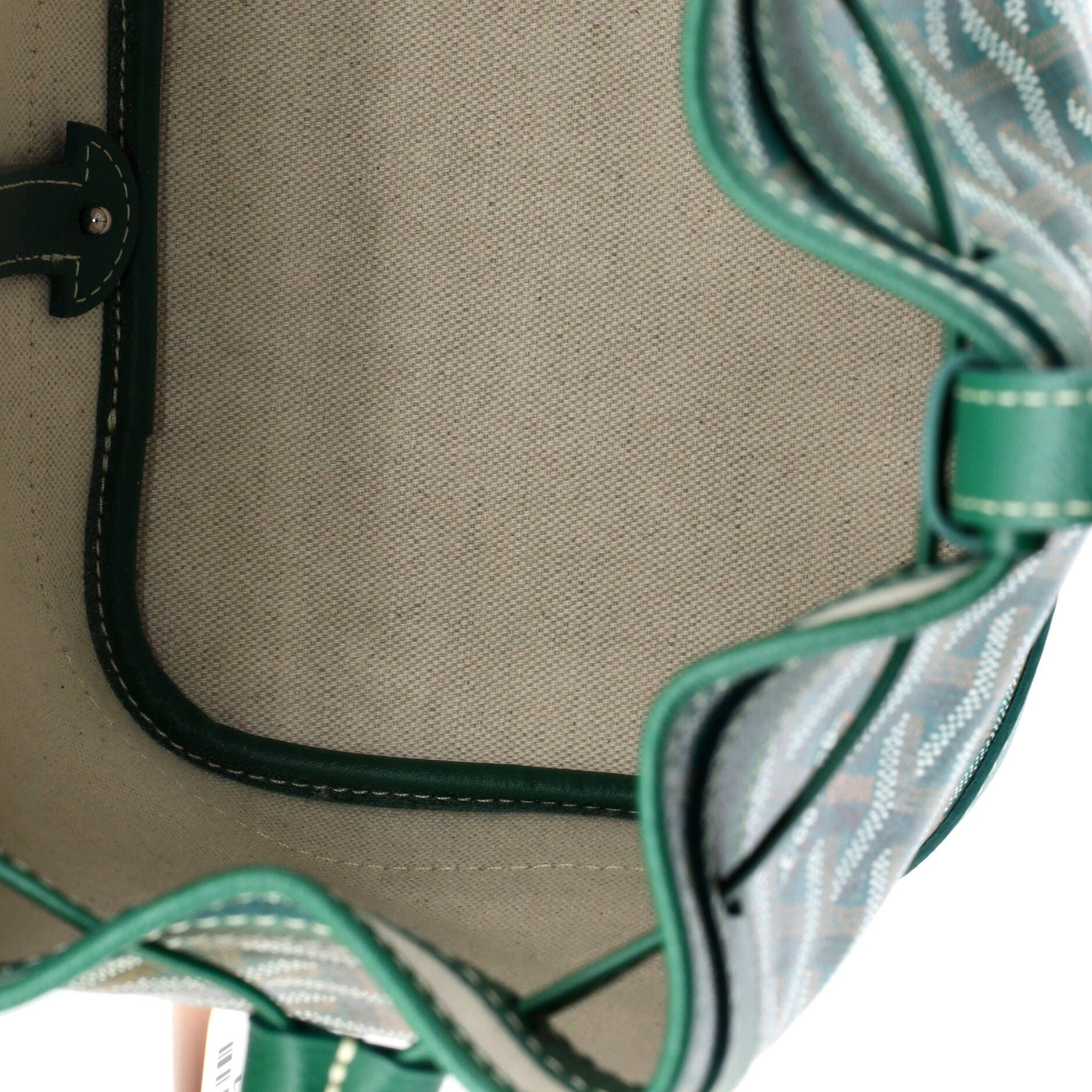 Petit Flot Bucket Bag Coated Canvas PM, Alternate, color, Green