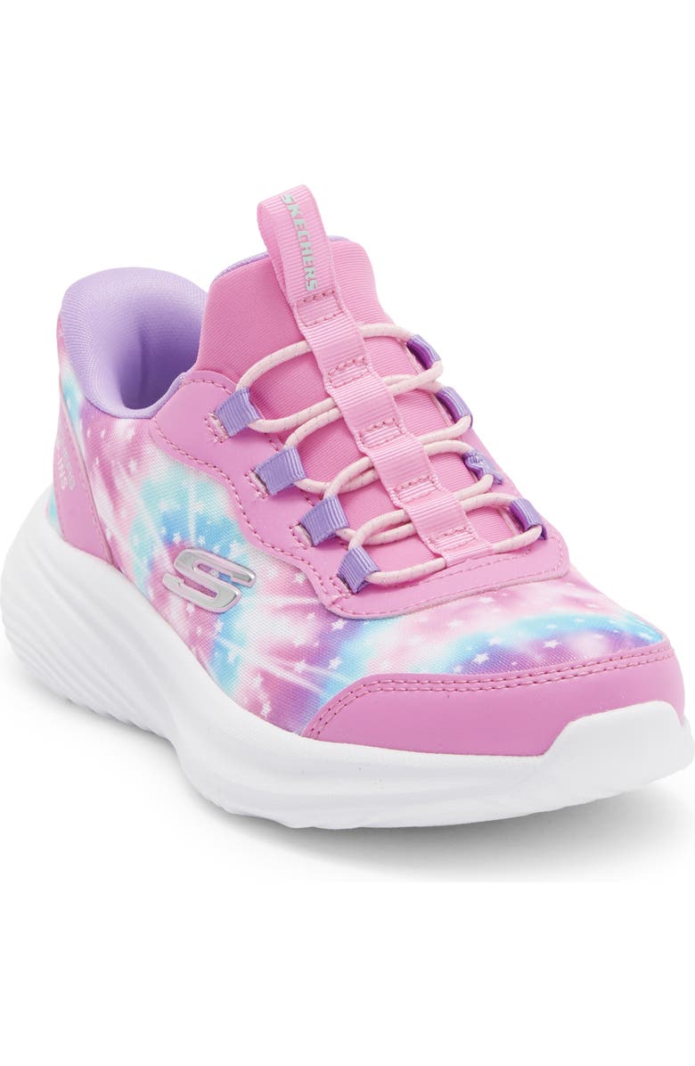 SKECHERS Kids' Slip-In Bounder Pro Sneaker, Main, color, Pink/Purple
