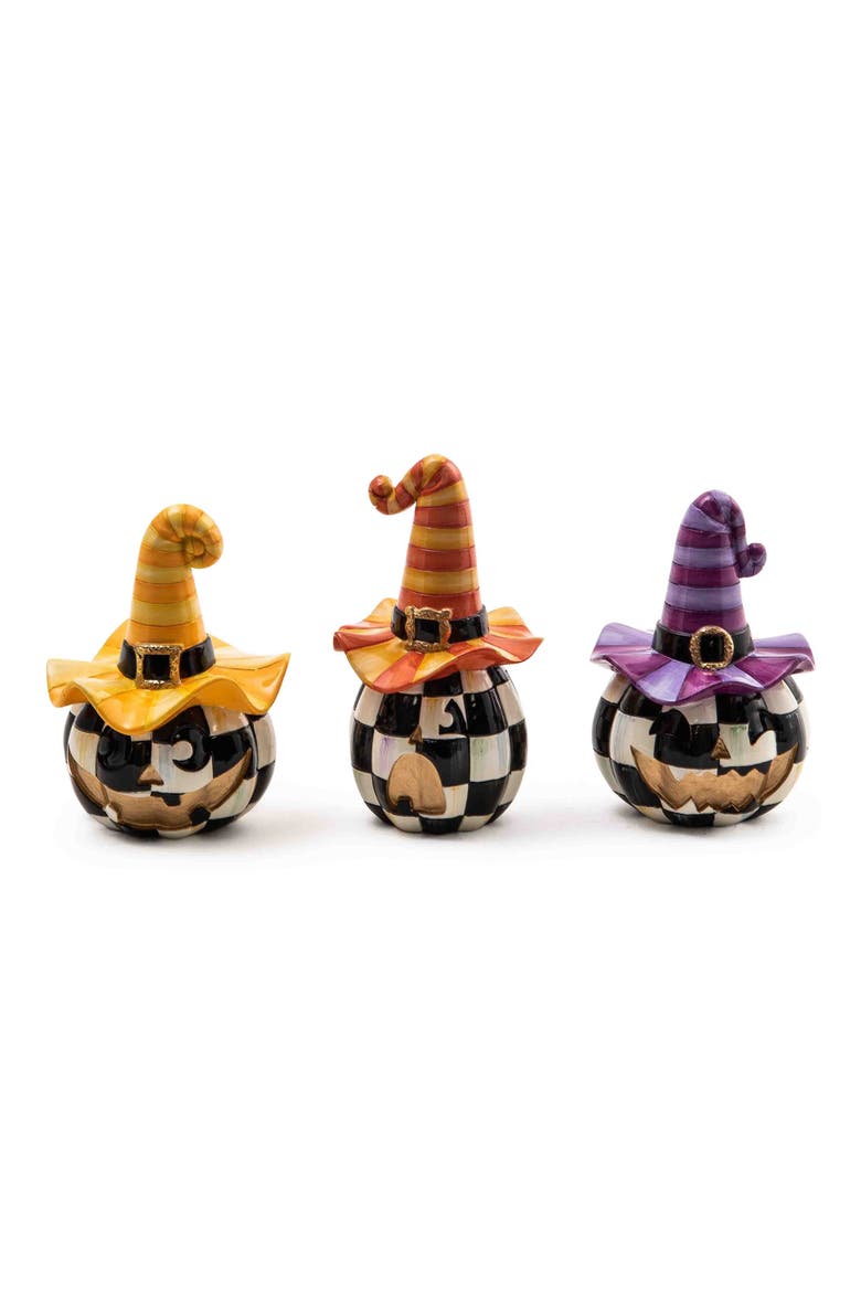 Mini Happy Jack Pumpkins, Main, color, BLACK