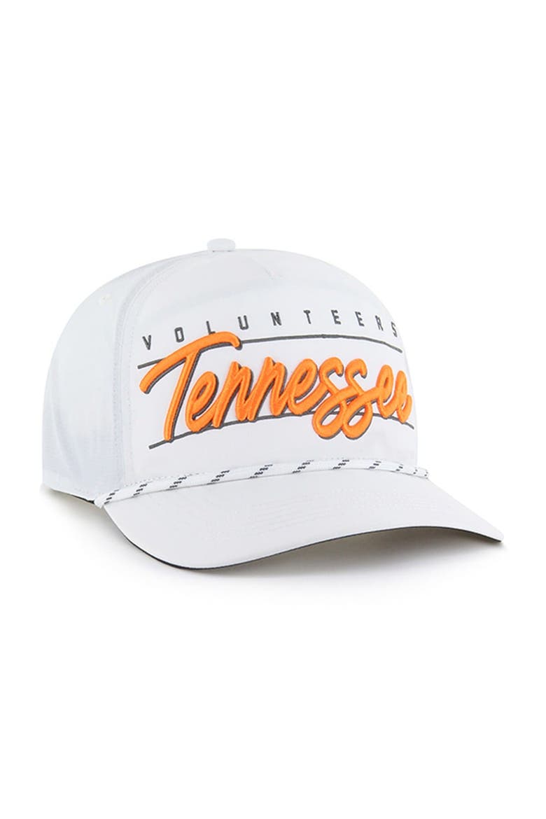 Men's '47 White Tennessee Volunteers Condor Hitch brrr° Adjustable Hat, Alternate, color, White