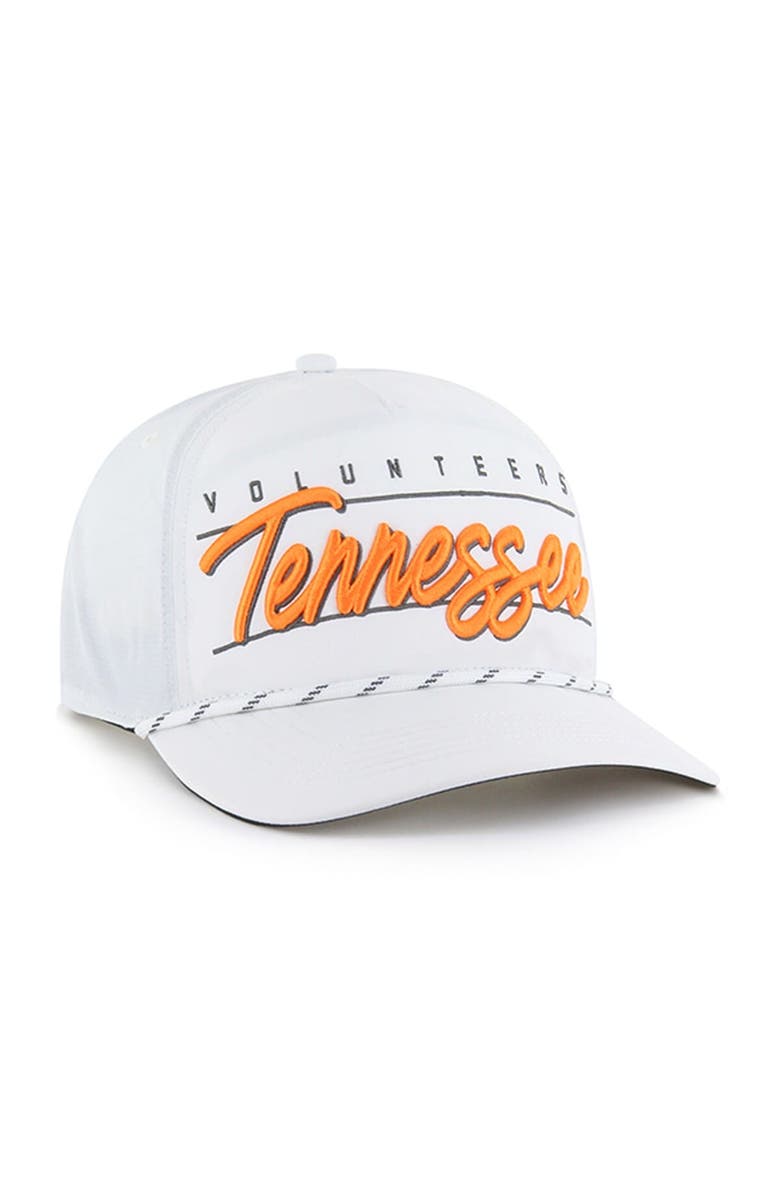 '47 Men's '47 White Tennessee Volunteers Condor Hitch brrr° Adjustable Hat, Alternate, color, 