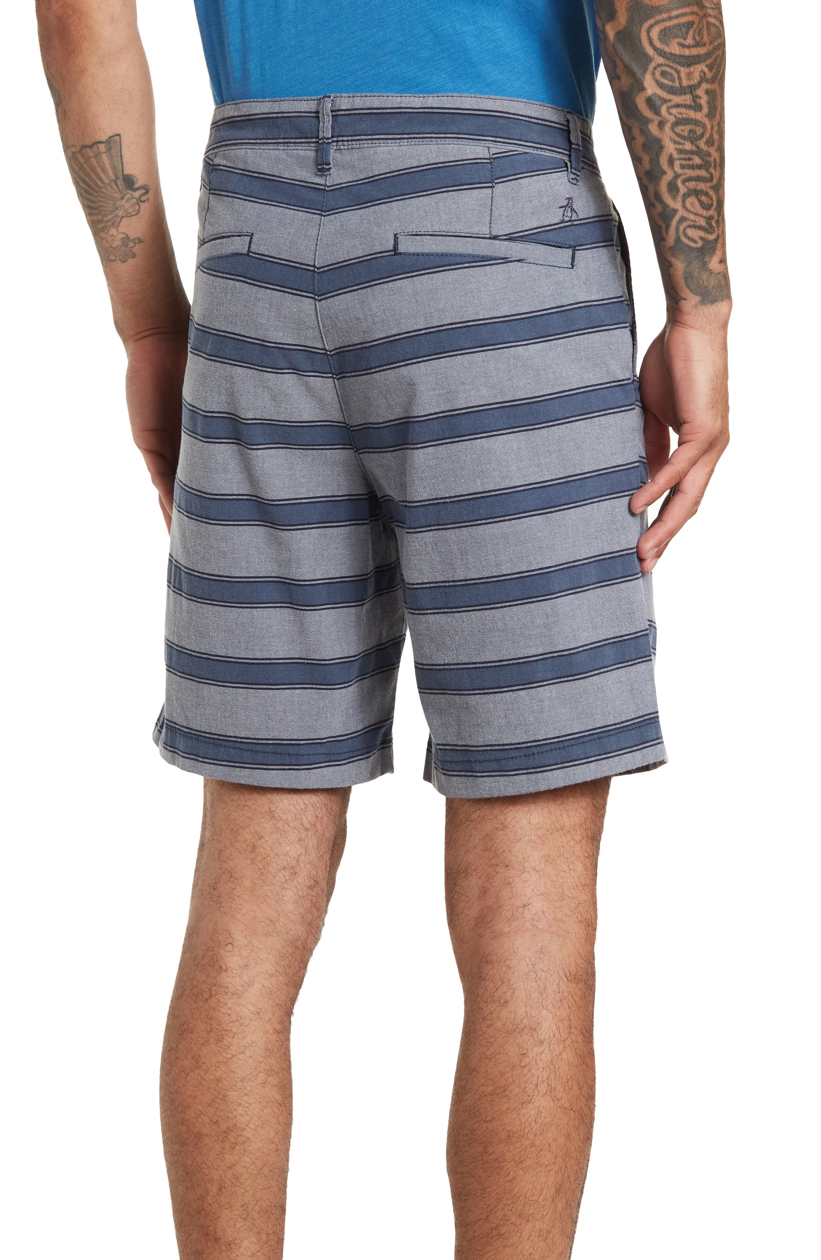 Stripe 8" Chino Shorts - image 2