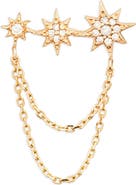 Anzie Morgan North Star Drop Earrings