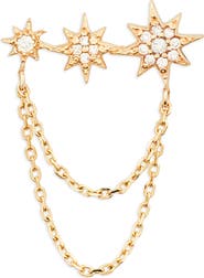 Anzie Morgan North Star Drop Earrings
