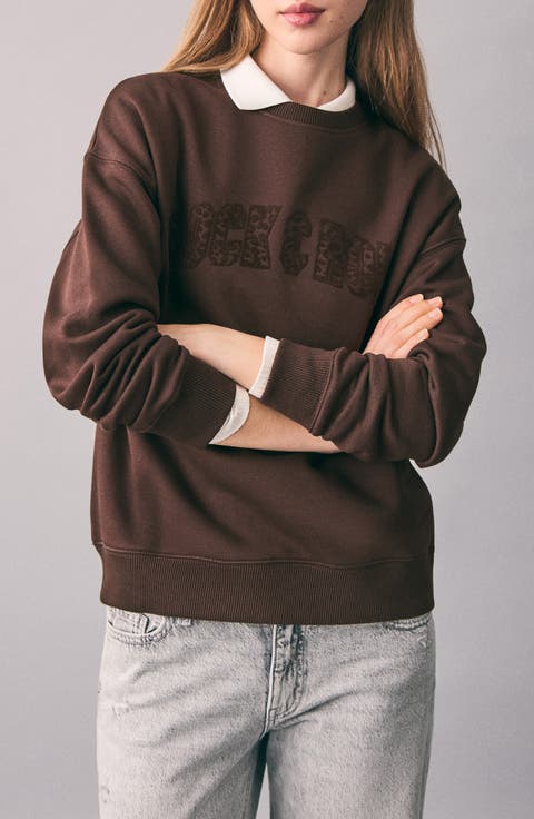 Embroidered Sweater Shirt