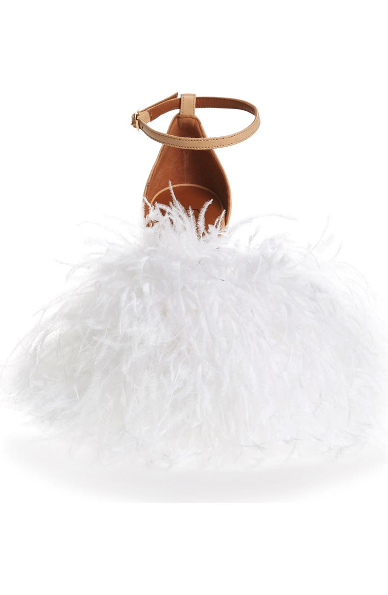 Malone Souliers Nicoletta Feather Sandal, Alternate, color,