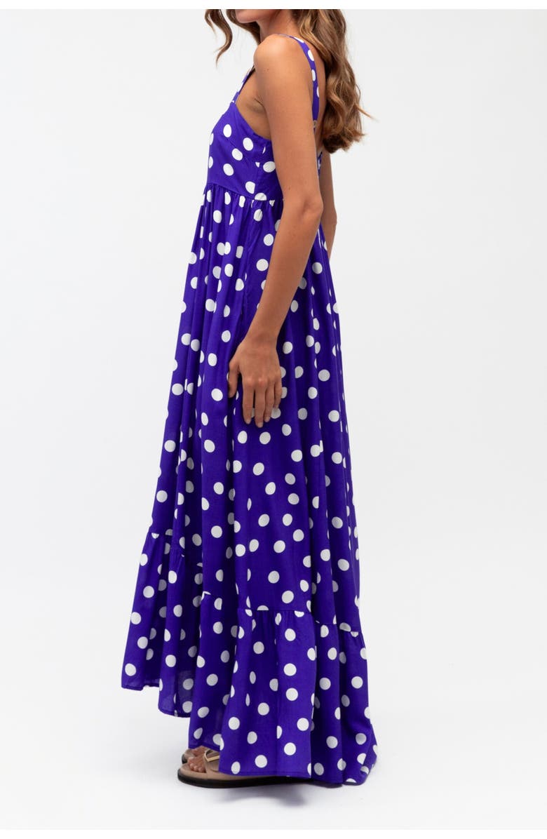 Label of Love Spot Maxi Dress, Alternate, color, Blue