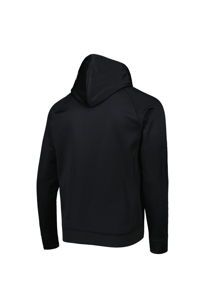 Men's New Era Black Houston Texans Training Collection Raglan Pullover Hoodie, Alternate, color, Black